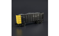 Precision Graphics Gondola Car with Mineral Load Highly Detailed Mineral Car Fully Assembled Rolling Stock Industrial for Display