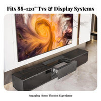 Automated TV Cabinet Position Memory Automated Display Device Entertainment Center Built-in Cooling Fan Extreme Short Throw Display Device Cabinet