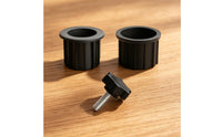 3 Pieces Umbrella Base Accessory Kit Tightening Umbrella Stand Sleeve with Knob Hardware Easy to Install Heavy Duty