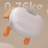 Adjustable Strap Neck and Shoulder Massager Soft Silicone Wearable Massage Device Handsunrestricted Upper Back Massager Control Panel