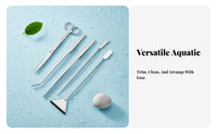 Stainless Steel Aquascaping Set Rust-Proof Aquatic Plant Tool Kit for Beginners