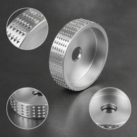 Abrasive Woodworking Grinding Wheel Knurled Angle Grinder Wheel Sharp Grinding Disc Heavy-Duty for Carvers, Workshop
