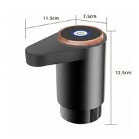 Portable Electric Water Pump Compact Bottled Water Pump One Button Automatic for Home, Office