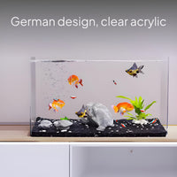 Rectangular Acrylic Fish Tank, Transparent PMMA, Integrated