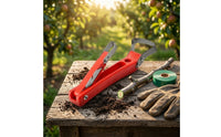 Hand-Held Scraper with Folding Blade Multifunction Bark Scraper Foldable Bark Peeling Lightweight for Arborists, Gardeners, Orchardists, Gardening, Orchard