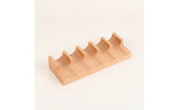 Sushi Taco Holder Compact Wooden Sushi Holder Elegant Stable for Home Chefs, Dinner Parties, Restaurants