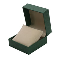 Inner Cushion Square Watch Box Textured Finish Watch Box Rigid Accessory Storage Sleek Litchi-Grain