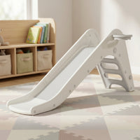 Young Child Slide with Basketball Hoop Indoor Slide with Basketball Hoop Non-Slip Toy for Young Children, Kids, Playroom, Living Room, Bedroom