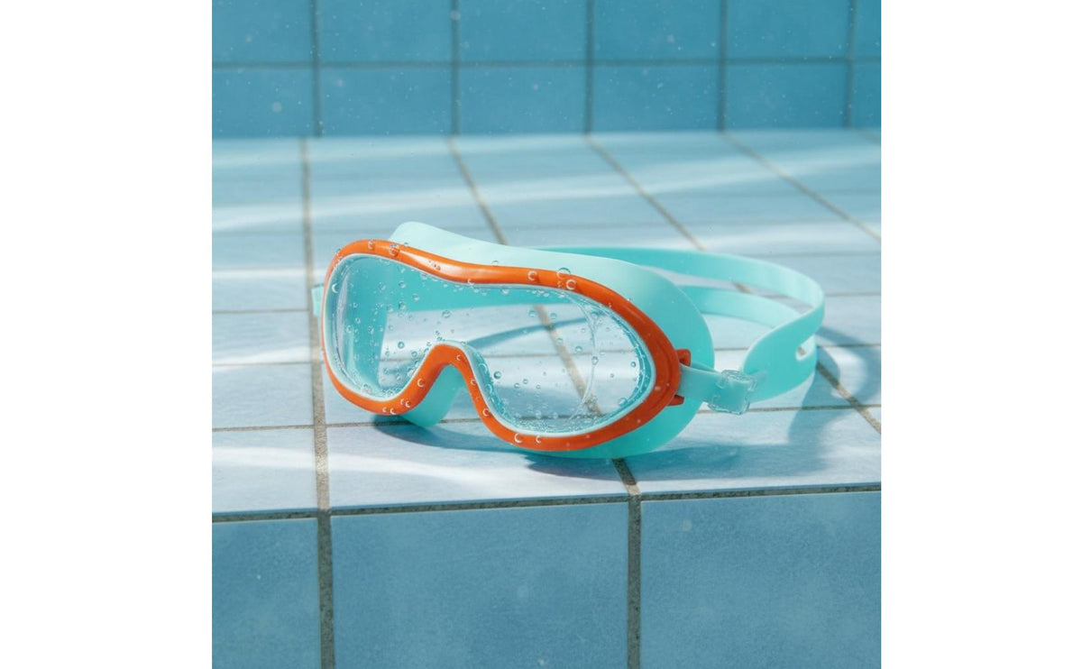HD Lens Kids Swim Goggles Wide View Large Frame Swimming Goggles No Leaking Protection for Boys, Girls, Beach