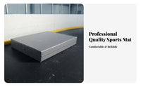 High Jump Landing Mat Waterproof Thick Crash Mat Tear-Resistant PVC Cover Sponge Cushion for Gymnasts, Athletes, Training Center, School, Dojo