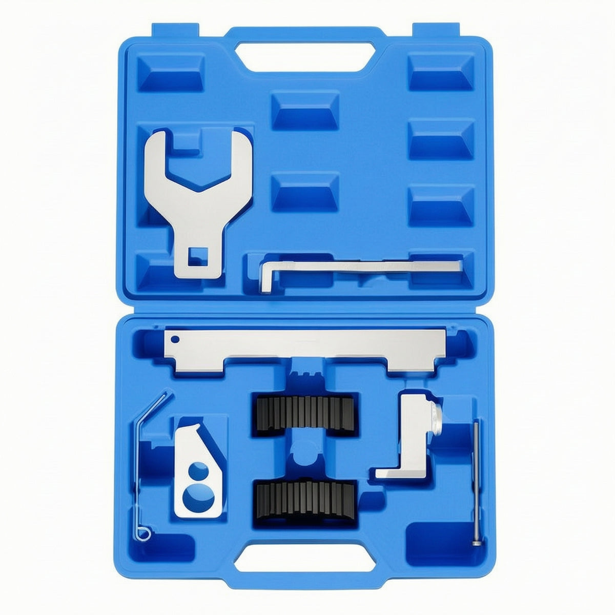 9 Pieces Camshaft Drive Shaft Alignment Tool Kit High Hardness Camshaft Drive Shaft Timing Tool Kit Molded Timing Tools for Home Mechanics