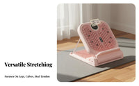 Improves Flexibility & Mobility Adjustable Incline Board Non-Slip Surface Adjustable Slant Board Multi-Functional Foot Rocker Stretcher Foldable Design for Athletes, Runners, Gym, Home, Office