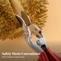 Durian Split Er Easy to Use Stainless Steel Durian Tool Fruit Split Ing Pliers Labor-Saving Manual Fruit Split Er Long-Lasting