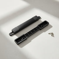 Luggage Handle Replacement with PU Grip Replacement Hardware Comfortable for Jet-Setters