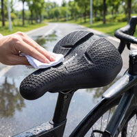 Honeycomb Silicone Saddle Cover Ergonomic Cycle Saddle Cover Comfortable Bike Seat Cushion Soft-Touch for Cyclists, Commuters, Commuting
