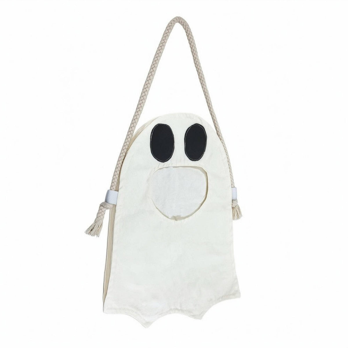 Ghost Treat Bag Cute Halloween Candy Bag Tote Reusable Spooky for Children, Trick-or-Treating