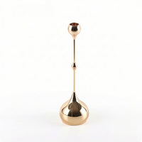 Teardrop Candle Holder Glossy Decor Freestanding for Tabletop