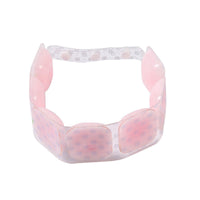 Translucent Neck Cooling Collar Flexible Adjustable Neck Cooler Snowflake Pattern Heat Relief Gear Glossy Finish for Outdoor, Sports