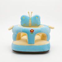 Supportive Learning-to-Sit Sofa Soft Baby Support Seat Cushiony Infant Sitting Chair Stable for Babies, Infants, Toddlers