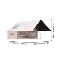 Inflatable Tent Self-Supporting Inflatable Shelter Windproof Outdoor Shelter for Campers