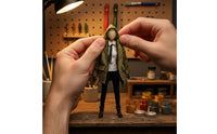 1/12 Scale Figure Coat Highly Detailed 6 Inch Figure Coat Workmanship 1/12 Scale Windbreaker for Collectors, Hobbyists, Toy Photography