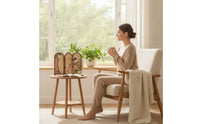 Desktop Folding Screen Chinese Style Mini Folding Screen with Base Decor Floral-and-Bird-Bird Traditional for Homeowners, Desk
