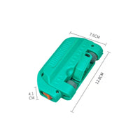 Handheld Electric Fishing Knot Tier Compact Fishing Line Knot Tool Open Channel Angling Accessory Clamping Points