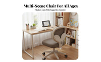 children's Writing Chair Back Support Adjustable Height Study Chair Stable Design for Students, Girls, Home, School, Bedroom