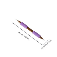 Fine-Tip Clay Carving Stylus Ergonomic Pottery Stylus Non-Slip Clay Carving Tool Wooden for Sculptors, Ceramicists, Crafters, Art Class, Home Workshop