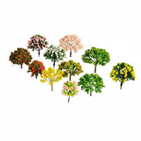 DIY Project Kit Miniature Model Trees Realistic Appearance Architectural Model Trees Handmade Miniature Scene Tree Set Assorted Styles for Architects, Students