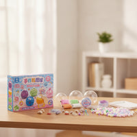 Customizable DIY Press Ball Kit Sensory Squishy Making Kit Tactile Fidget Squishy Clear for Rainy-Day Activities