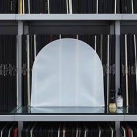 50 Pieces Vinyl Sleeve with Rounded Top Translucent Inner Sleeve with Rounded Corners LP Inner Sleeves Lightweight Shielding