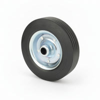Trailer Jack Wheel Replacement Solid Rubber Trailer Jack Wheel Heavy Duty Treaded for Mechanics, Roadside Maintenance