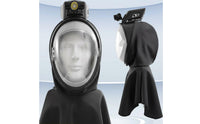 Dustproof Powered Air Purifying Respirator Industrial Use Electric Air Circulation System Mask Breathable Fan Hood Mask Portable for Farm Workers, Construction