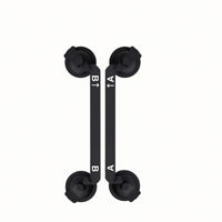 Suction Cup Bracket with Four Arms Articulating Car Suction Cup Bracket Universal for Windshield
