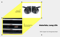 Waterproof Electric Car Horn, Dual-Tone, for Haval