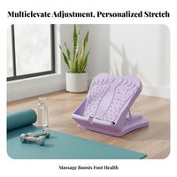 Non-Slip Surface Adjustable calf Stretcher High Weight Capacity Adjustable Slant Board Standing Desk Accessory Incline board Portable for physiological rehabilitation Patients, Athletes, Fitness aficionados, Home, Postexercise Recovery, Gym