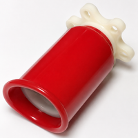 Red Manual Hand Twist Cupping Set for Muscle Recovery & Joint Pain Relief