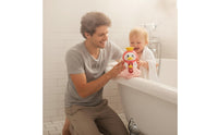 Colorful Rotating Duck Bath Toy Interactive Bath Water Wheel Educational Duck Slide Toy Safe for Toddlers, Kids, Babies, Bathroom