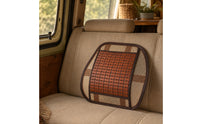 Car Support with Mesh Ergonomic Car Back Cushion Long-Lasting for Long Drives