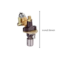 Petroleum Power Delivery Pump Replacement Petroleum Pump with Mounting Flange Compact for Mechanics, Farmers, Walking Tractors