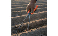 Labor Saving Sweet Potato Seedling Planter Reduce Root Damage Transplanting Tool Curved Tip for Greenhouse