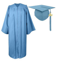 Graduation Cap and Gown Set Loose-Fitting Design Bachelor's Graduation Robe Front Zipper Closure Bachelor Gown Set for College Students, Photoshoot