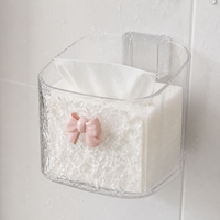 Wall-Mounted Bathroom Storage Shelf with No-Drill Installation