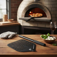Aluminum Pizza Paddle High Temperature Resistant Long Handle Pizza Paddle Peel for Home Cooks, Restaurant