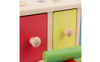 Educational Shape Sorter with Drawers Easy to Grasp Drawer Box with Shape Blocks Safe Child-Led Learning Drawer Toy Sensory for Preschoolers, Toddlers, Kids, Classroom, Playroom