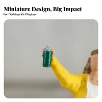 Graffiti Girl Miniature Realistic Specifics Miniature Female Figurine Hand-Painted Tiny Person Model High Intricacy