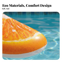 Thickened Material Inflatable Swimming Mattress Long-Lasting Vinyl Giant Inflatable Pool Raft Portable Novelty Pool Floatie PVC for Adults, Teens, Kids, Beach, Lake, Vacation