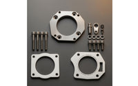 Engine Series K Throttle Body Adapter Billet Aluminum Throttle Body Adapter with Gasket Custom Aftermarket for Car Tuners