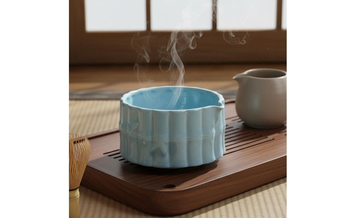 Matcha Bowl Easy to Easy-to-Maintain Ceramic Matcha Bowl Tea Making Tools for Beginners
